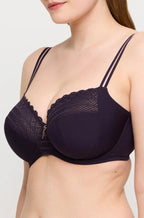 Amethyst East End UW bra from Primadonna, featuring a stylish design suitable for larger cup sizes