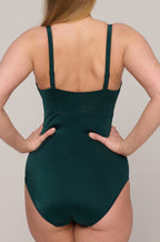 Full Cup Swimsuit - Jewel Green