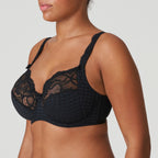 Madison Underwire Bra Black - Lace Full Cup