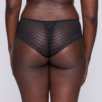 Primadonna East End Hot Pant in charcoal, stylish women's underwear with comfortable fit and soft fabric.