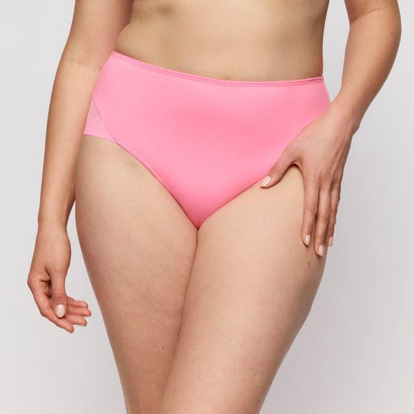 Primadonna Twist Twixie full briefs in happy pink, soft underwear with comfortable fit and stylish design.