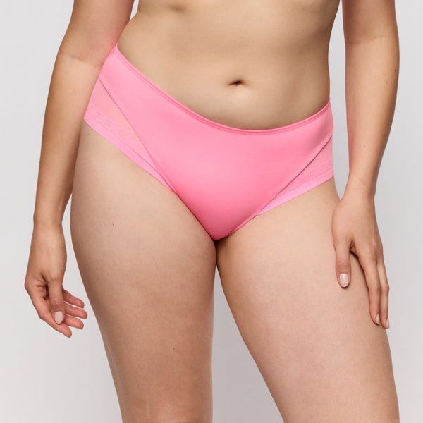 Primadonna Twist Twixie Hotpants in happy pink, stylish women's underwear with a comfortable fit and playful design.