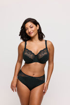 Madison Underwire Bra Black - Lace Full Cup