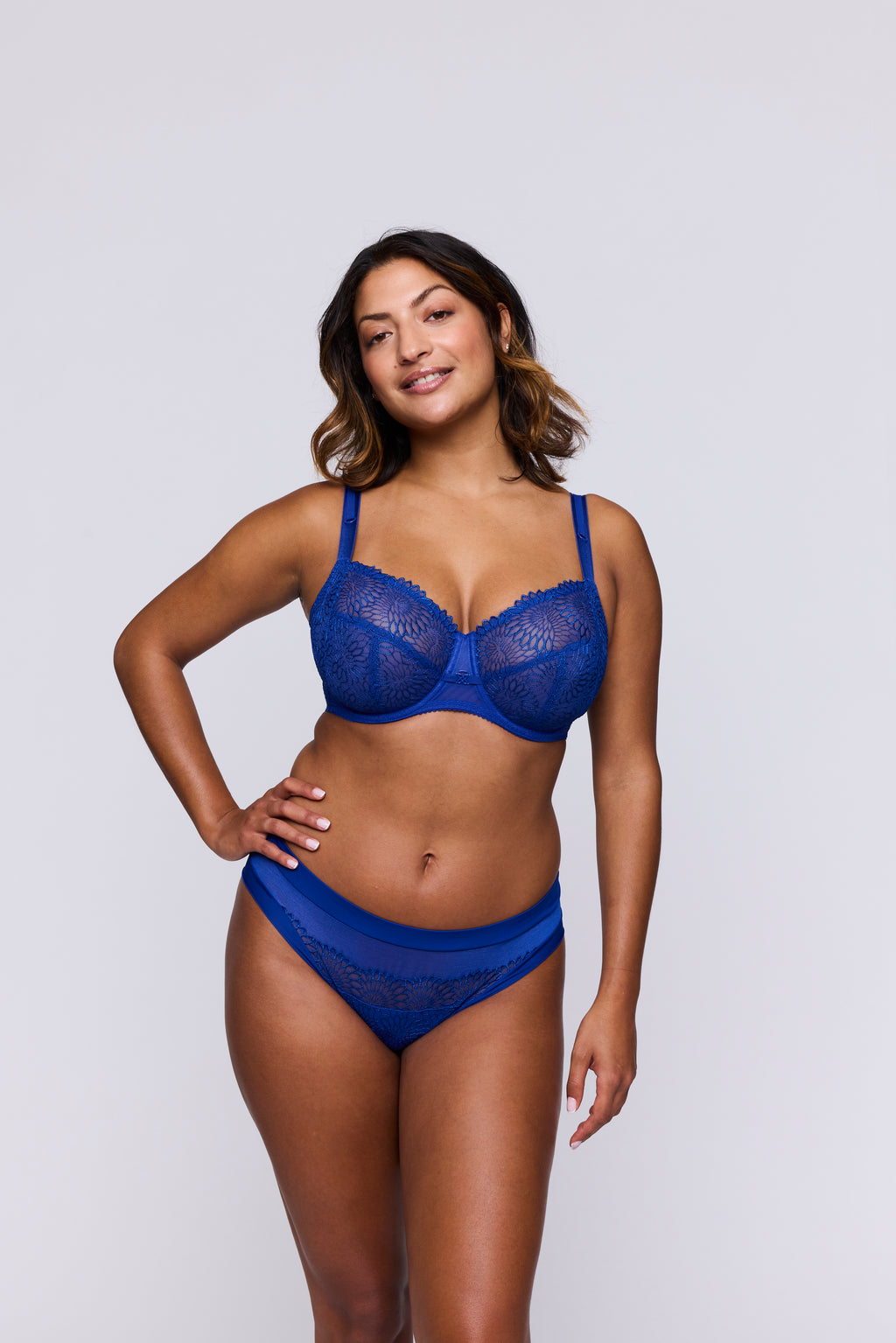 Sophora Underwire Bra - Blue Print