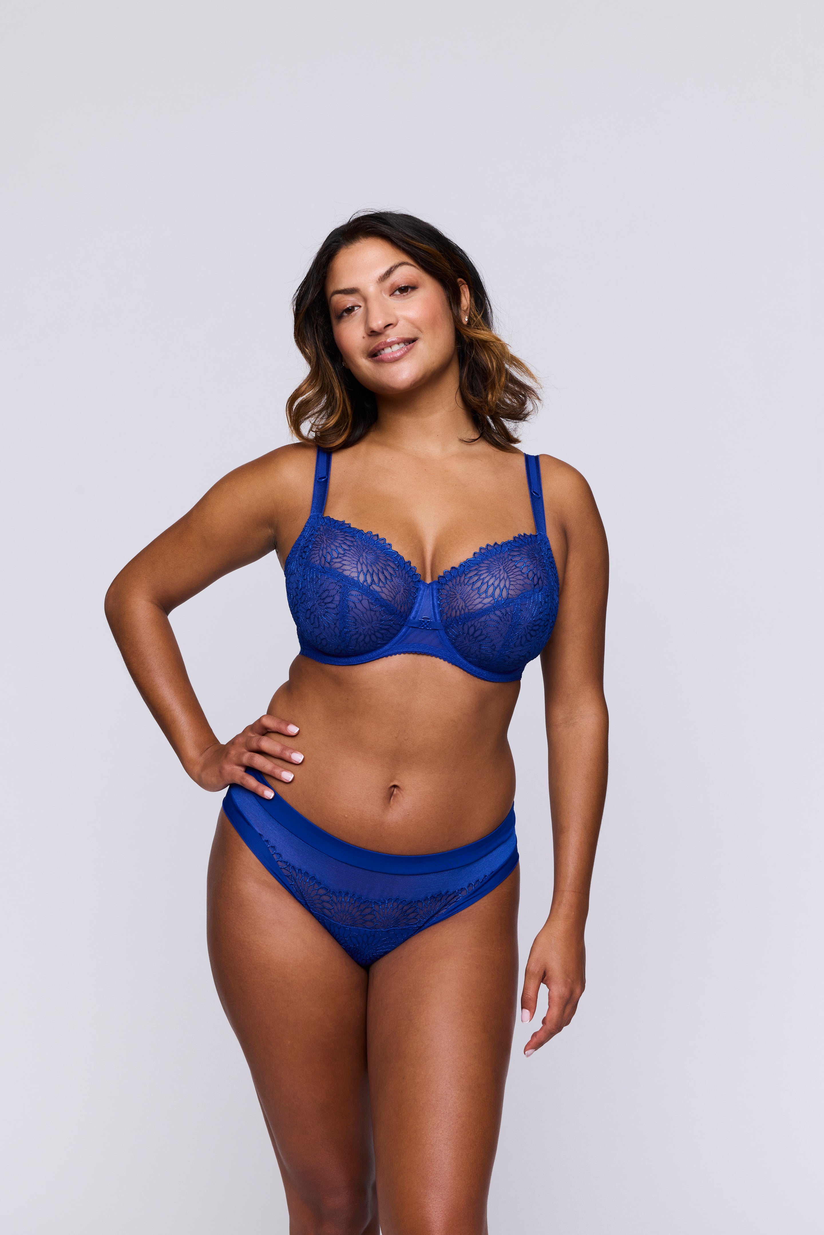 Sophora Underwire Bra - Blue Print