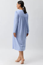 Lavender mid-length nightie in soft fabric, sizes 18-26 by Schrank