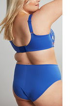 Wildflower print full coverage deep brief by Sculptresse, available in sizes 12, 14, and 16.