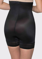 Firm control high-waisted shaping shorts by LA SCULPTE, featuring seamless design and smooth fabric for a slimming fit.