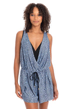 Black Ferrera romper jumpsuit by TOGS with adjustable straps and built-in cups, perfect for sleepwear.