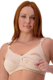 Lace Maternity Bra (Fresh Powder) Available in 16D only