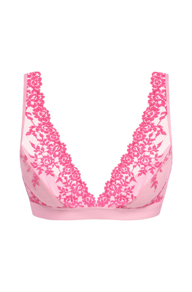 Embrace Lace Soft Cup Bralette - Rose