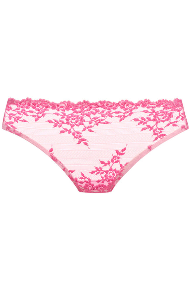 Embrace Lace Bikini Brief - Rose