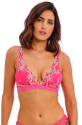 Embrace Lace Soft Cup Bra - Hot Pink