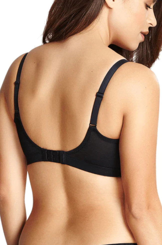 Andorra Wirefree Bra   (Black)size 10GG or 16HH only