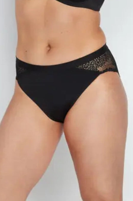 High Waist Shaping Brief (Black or Nude)