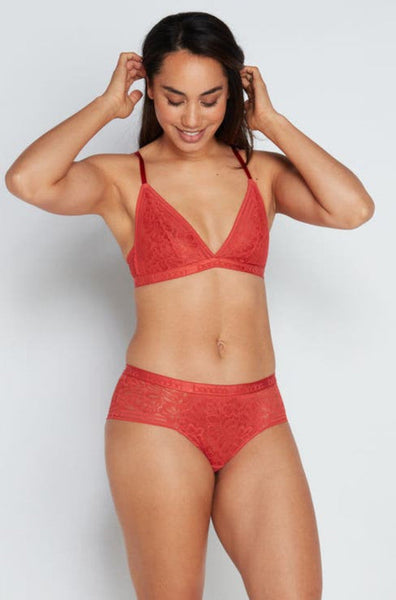 Tara Wirefree Bra (Baked Apple) Available in size L only