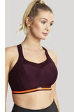 Rasor Back Wirefree Sports Bra (Mulberry) Available in size 10C only