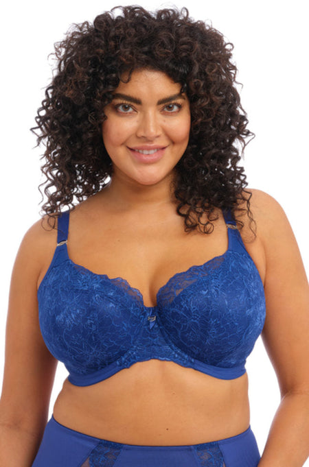 Adelle UW Side Support Bra (Mint Floral)  Available in sizes 8G and 8GG cups only