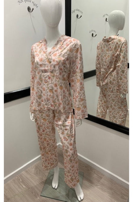 Vera Long Sleeve PJ Set (Pink)