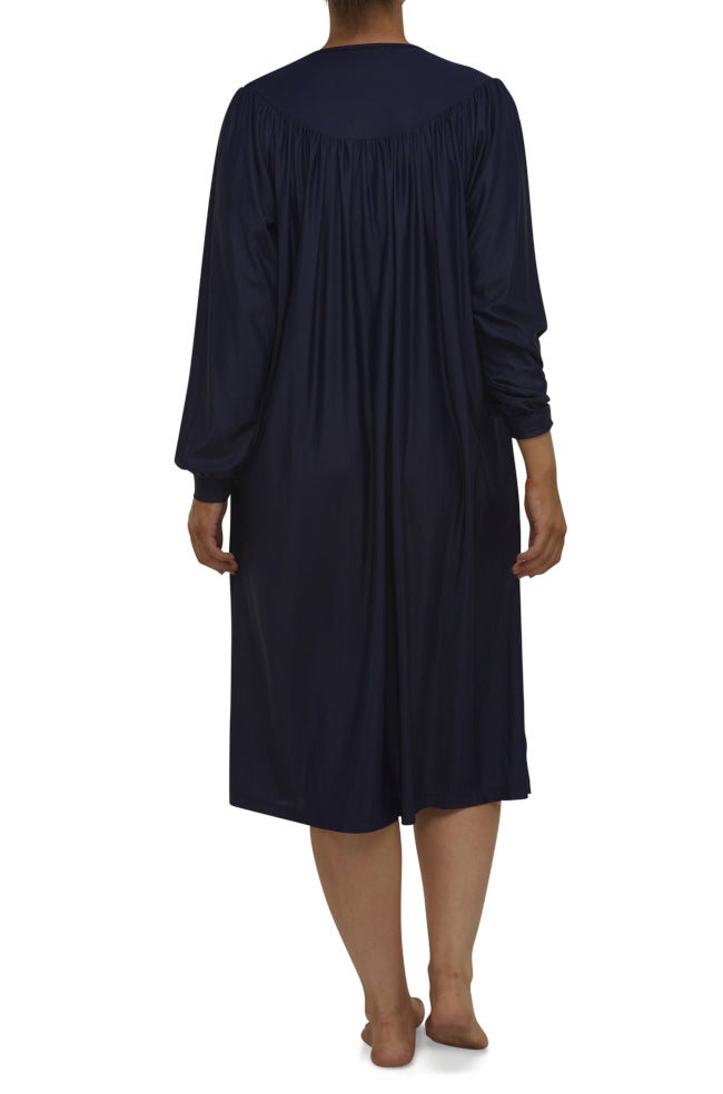 Cora Round Neck Nightie (Navy) Available in size 14 only
