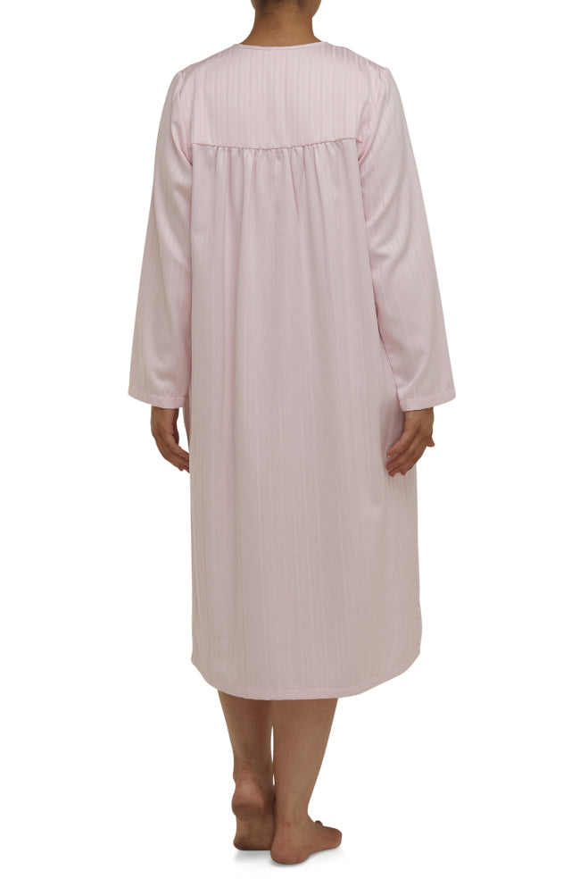 Winston Long Sleeve Nightie (Pink)  Available in size 22 only