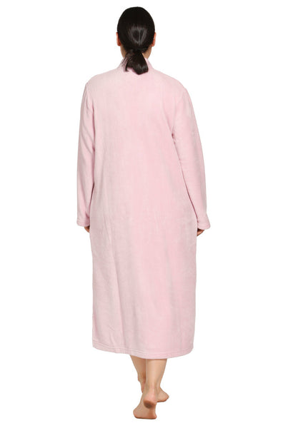 Fay Zip Dressing Gown (Pink)