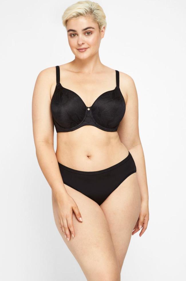 Black Lift n Shape UW Bra by Berlei with contouring design, available in size 10 D cup