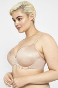 Nude Berlei Lift n Shape UW Tee Shirt Bra with comfortable underwire and supportive design for larger cup sizes