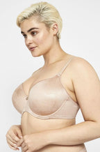 Nude Berlei Lift n Shape UW Tee Shirt Bra with comfortable underwire and supportive design for larger cup sizes