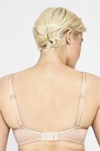 Nude Lift n Shape UW Tee Shirt Bra by Berlei in D cup, featuring smooth fabric and supportive design for larger cup sizes.