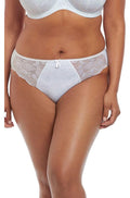 White full brief underwear in size 3XL by ELOMI, featuring a comfortable full coverage design.