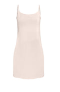 Nude reversible slip dress by ESSENCE in sizes 2XL, L, and M