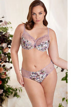 Fayreform The Thoughtful UW Bra in Elderberry, 12 D cup, featuring smooth fabric and supportive underwire for everyday comfort.