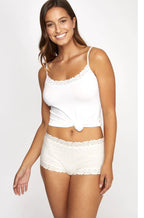 Vanilla Jockey Parisienne full brief underwear with scalloped lace trim