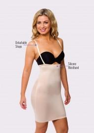 Black shaping half slip from LA SCULPTE, designed for a smooth fit, size 2XL