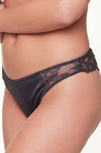Dark Snake G-String Navy Lace Lingadore | XS - Not Just Bras