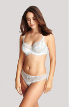 Ivory Clara bikini brief by Panache, soft fabric with elegant design, available in sizes 10, 12, and 14.