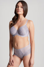 Soft Thistle Radiance Deep Brief underwear by Panache, featuring a smooth, comfortable fabric in a stylish design.