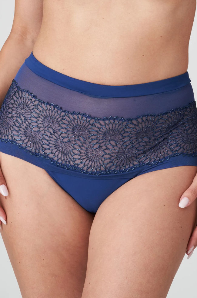 Royal blue boy-leg shorts in XL and 3XL by Primadonna