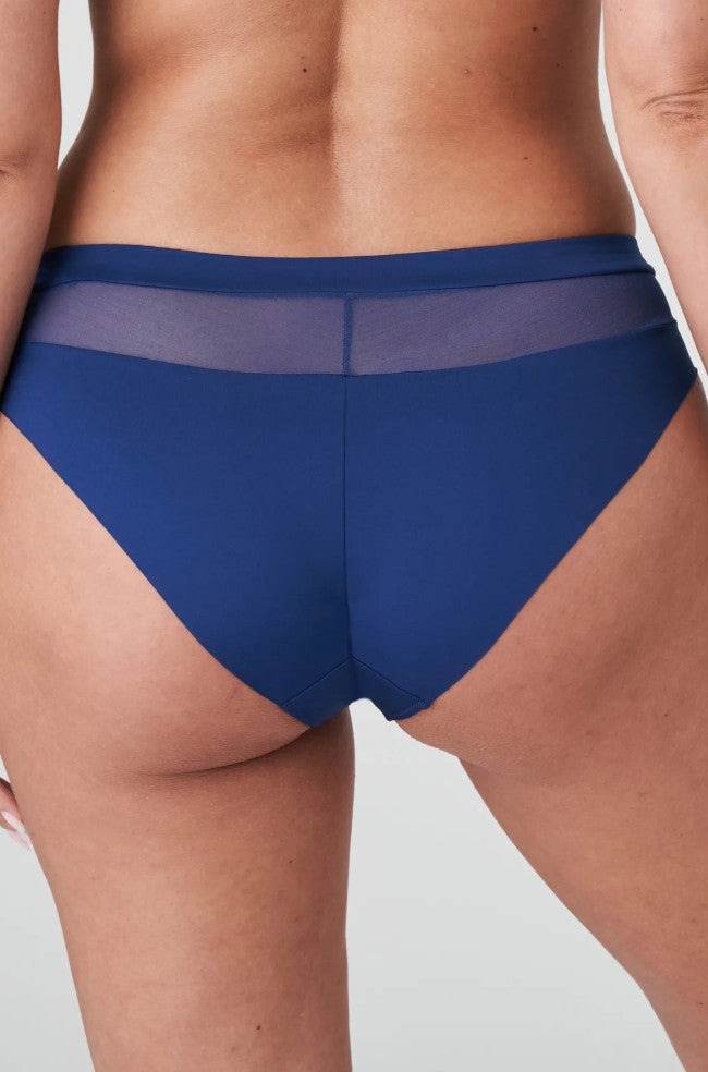 Primadonna Sophora lace briefs in royal blue, 2XL underwear with delicate lace detailing and comfortable fit.