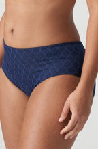 Chryso Twist Brief (Sapphire Blue) Available in size 3XL only - Not Just Bras