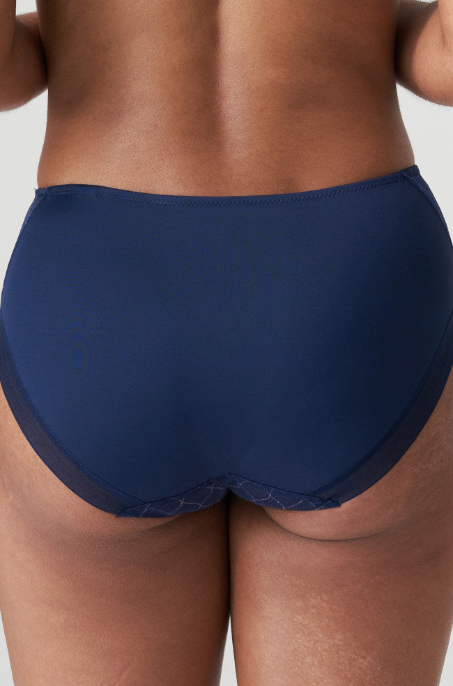 Chryso Twist Brief (Sapphire Blue) Available in size 3XL only - Not Just Bras