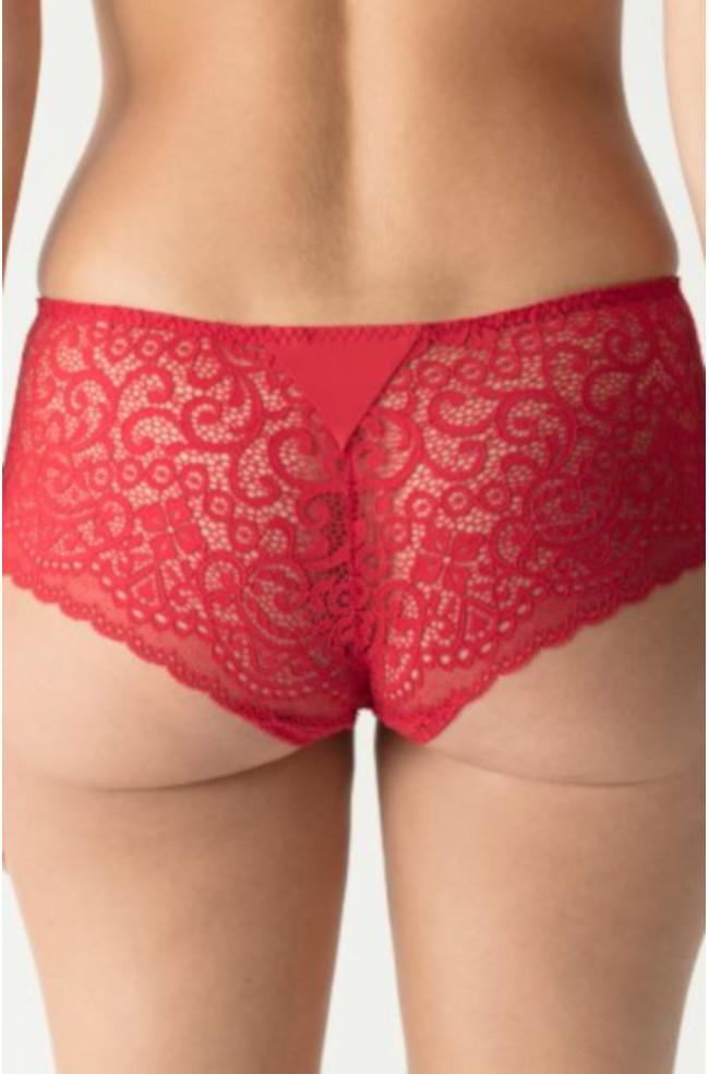 PrimaDonna I Do Hotpants Scarlet Red - Semi-Sheer Boyleg XS - Not Just Bras