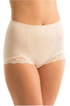 Triumph Tum-E-Lace Shapewear Pant in black, high-waisted style, designed for tummy control, available in sizes 10, 12, 14.