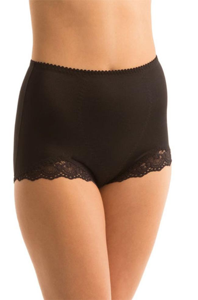 Triumph black high-waisted tummy control shapewear pant with smooth fabric for everyday wear