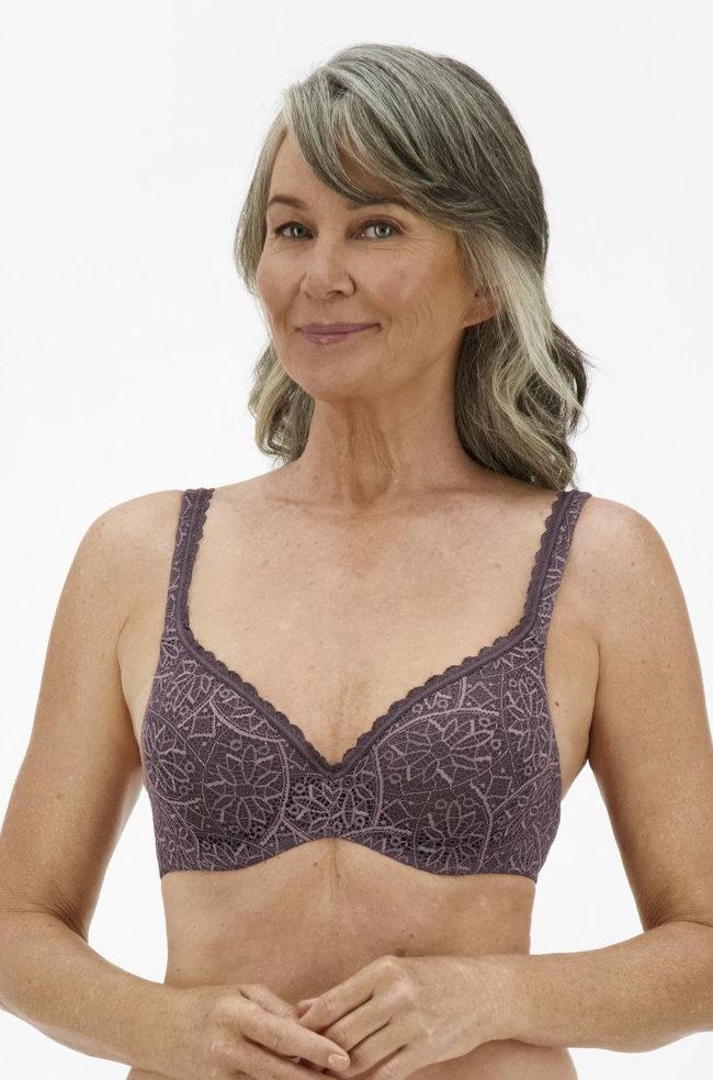 Barely There Lace Contour Bra (Plum) Available in size 10 A cup only – Not  Just Bras